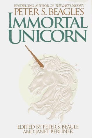 Tapa de Peter S. Beagle's immortal unicorn