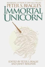 Tapa de Peter S. Beagle's immortal unicorn