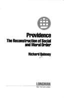 Tapa de Providence, the reconstruction of social and moral order