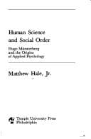 Tapa de Human science and social order