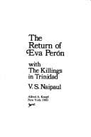 Tapa de The return of Eva Perón