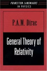 Tapa de General theory of relativity