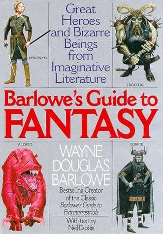 Tapa de Barlowe's guide to fantasy