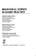 Tapa de Behavioral science in family practice