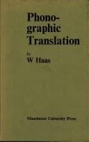 Tapa de Phono-graphic translation
