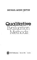Tapa de Qualitative evaluation methods