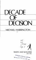 Tapa de Decade of decision