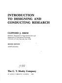 Tapa de Introduction to designing and conducting research