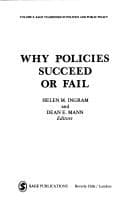 Tapa de Why policies succeed or fail