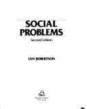 Tapa de Social problems