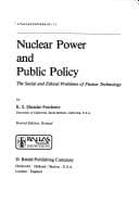 Tapa de Nuclear power and public policy