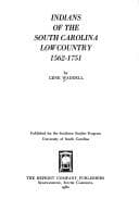 Tapa de Indians of the South Carolina Lowcountry, 1562-1751
