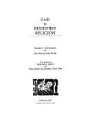 Tapa de Guide to Buddhist religion