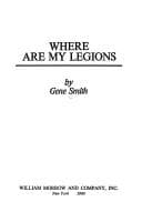 Tapa de Where are my legions