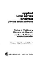 Tapa de Applied time series analysis for the social sciences