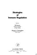 Tapa de Strategies of immune regulation
