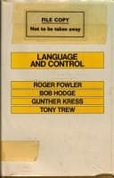 Tapa de Language and control