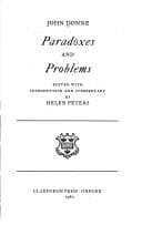 Tapa de Paradoxes and problems