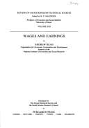 Tapa de Wages and earnings.
