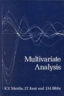 Tapa de Multivariate analysis