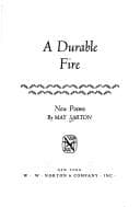 Tapa de A durable fire