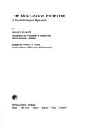Tapa de The mind-body problem