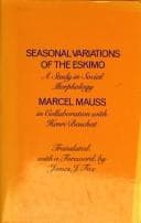 Tapa de Seasonal variations of the Eskimo