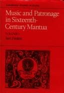 Tapa de Music and patronage in sixteenth-century Mantua