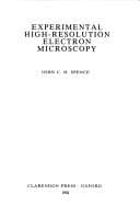 Tapa de Experimental high-resolution electron microscopy