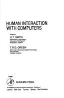 Tapa de Human interaction with computers