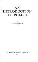 Tapa de An introduction to Polish