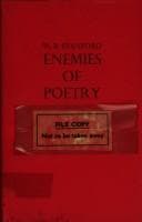 Tapa de Enemies of poetry