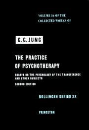 Tapa de Collected Works of C. G. Jung, Volume 16