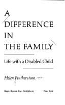 Tapa de A difference in the family