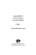 Tapa de James Shirley's Love's cruelty