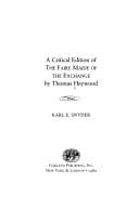 Tapa de A critical edition of The faire maide of the Exchange