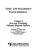 Tapa de Toxic and Hazardous Waste Disposal, Volume IV (Toxic and hazardous waste disposal ; v. 4)