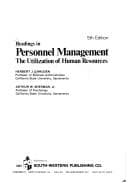 Tapa de Readings in personnel management