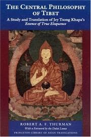 Tapa de The Central Philosophy of Tibet