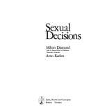 Tapa de Sexual decisions
