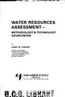 Tapa de Water resources assessment