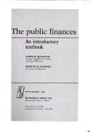 Tapa de The public finances