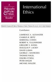 Tapa de International ethics