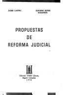 Tapa de Propuestas de reforma judicial
