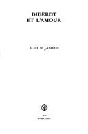 Tapa de Diderot et l'amour