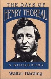Tapa de The days of Henry Thoreau