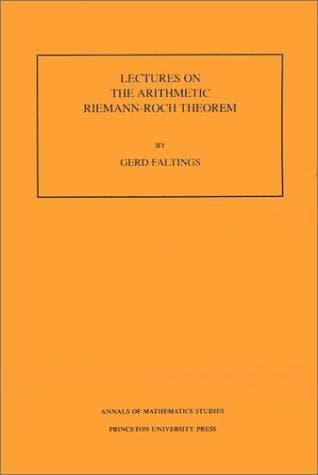 Tapa de Lectures on the arithmetic Riemann-Roch theorem