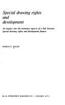 Tapa de Special drawing rights and development