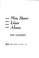 Tapa de Mrs. Starr lives alone