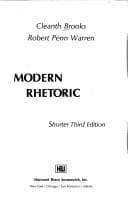 Tapa de Modern rhetoric